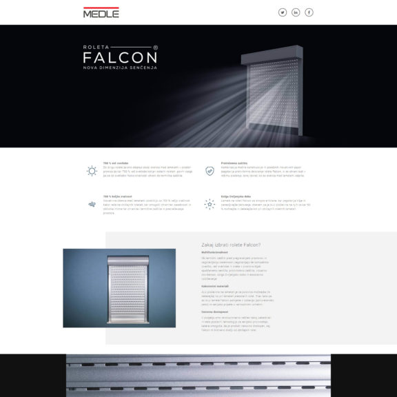 Falcon Medle - Desktop