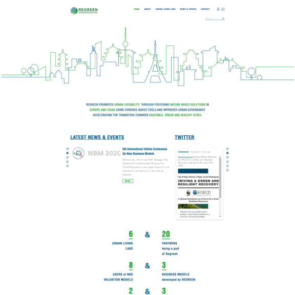 Regreen project - Desktop