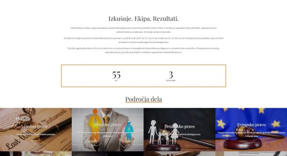 Odvetniška pisarna Škerlj - spletna stran